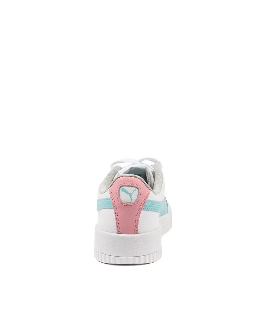 PUMA Carina L Jnr Wht-gulf