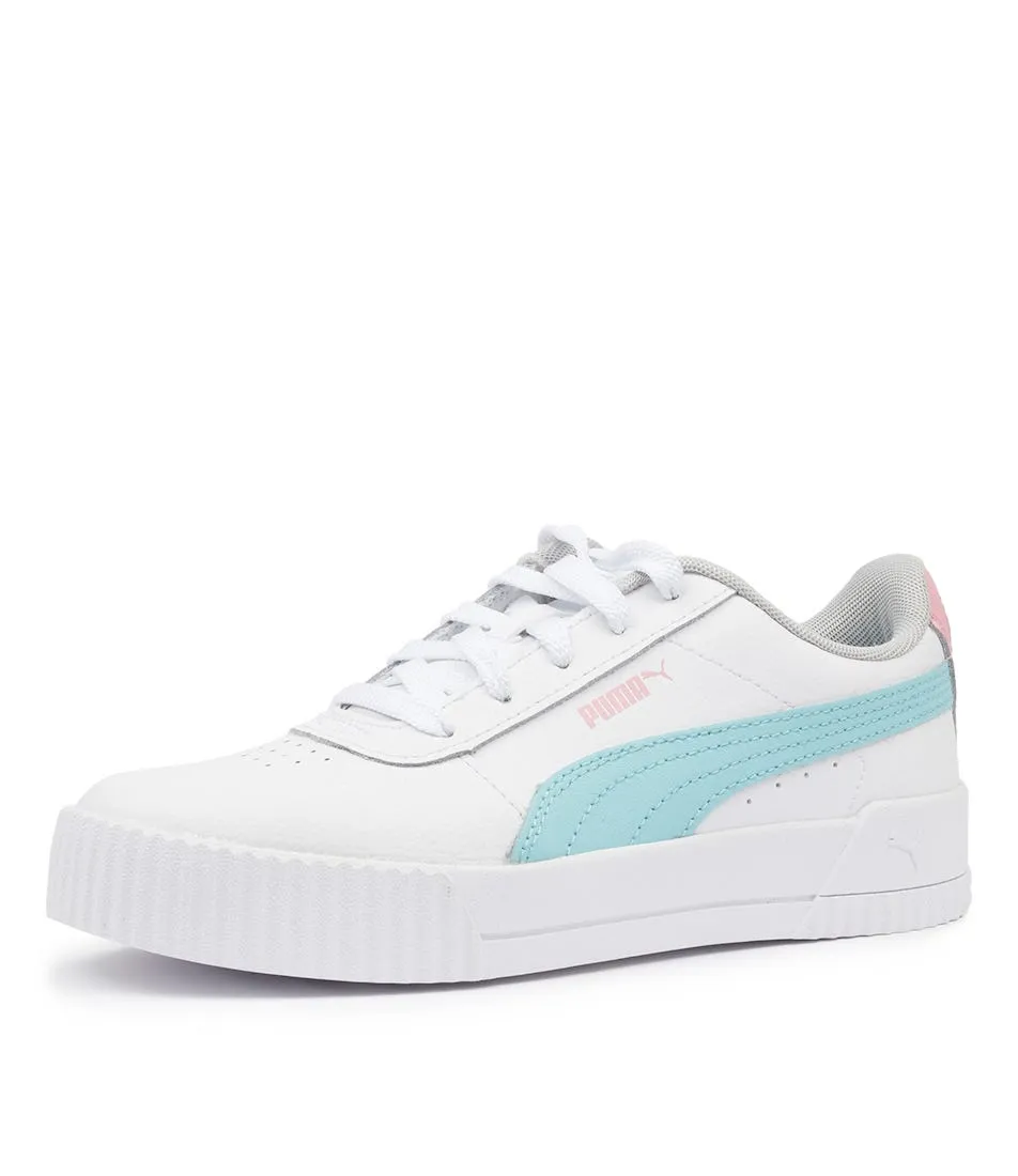 PUMA Carina L Ps Jnr Wht-blue