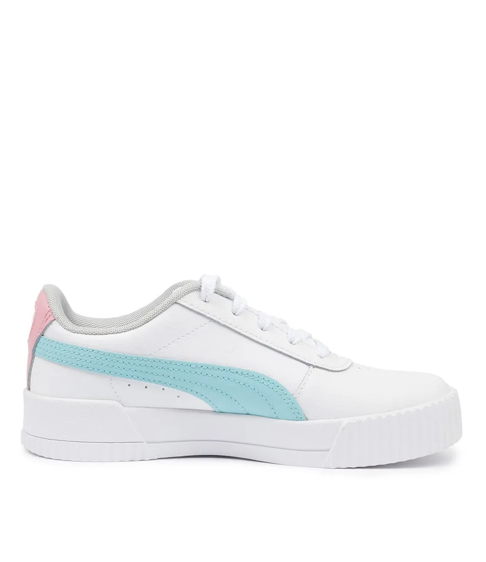 PUMA Carina L Ps Jnr Wht-blue