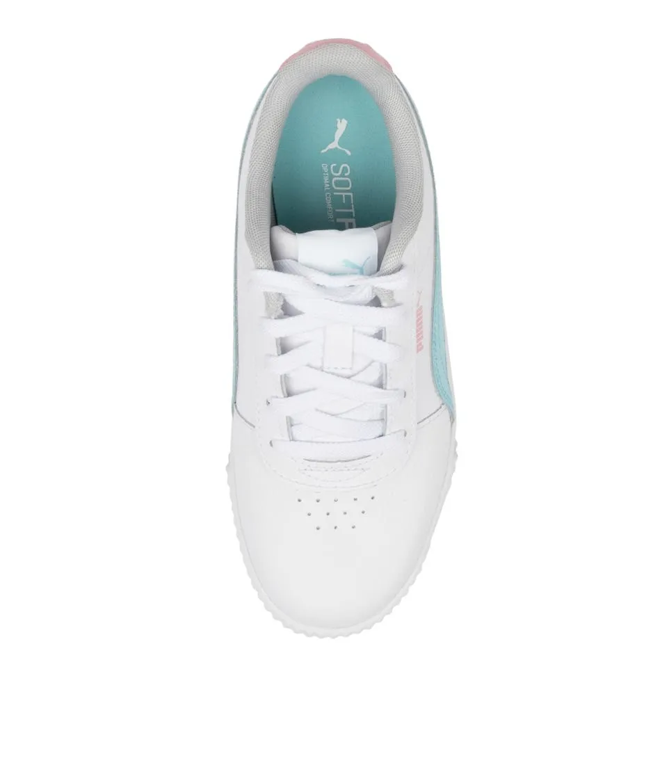 PUMA Carina L Ps Jnr Wht-blue