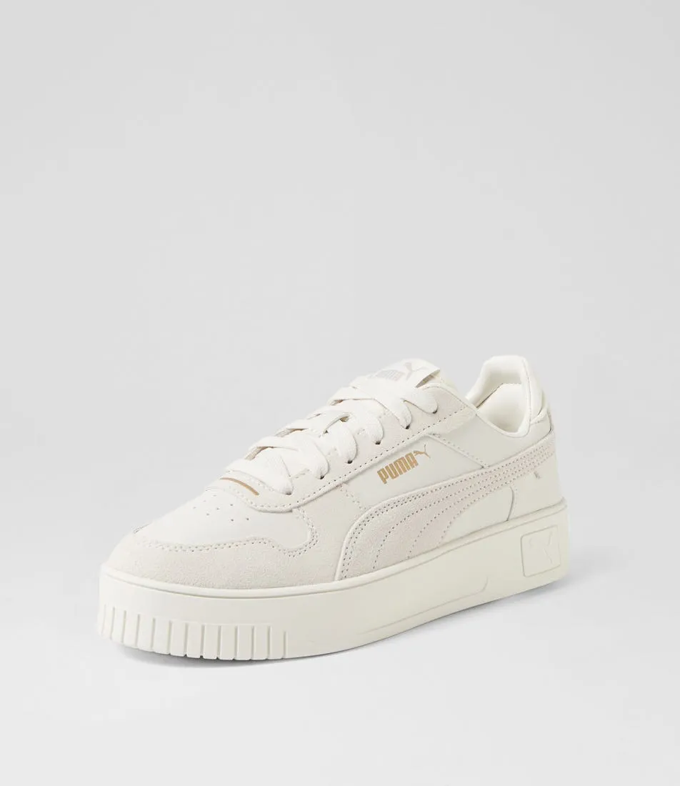 PUMA Carina Street Sd Gray Gold Sneakers