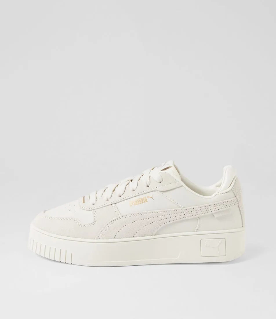 PUMA Carina Street Sd Gray Gold Sneakers