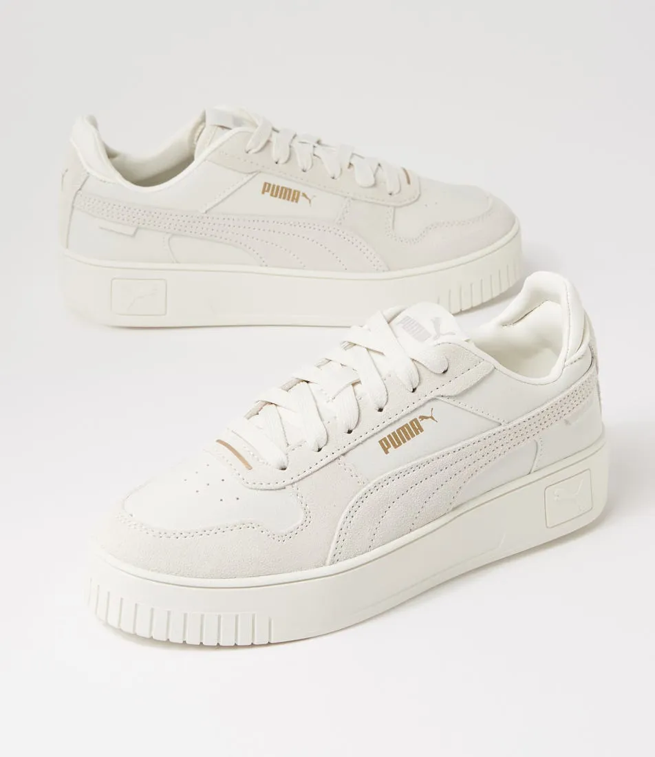 PUMA Carina Street Sd Gray Gold Sneakers