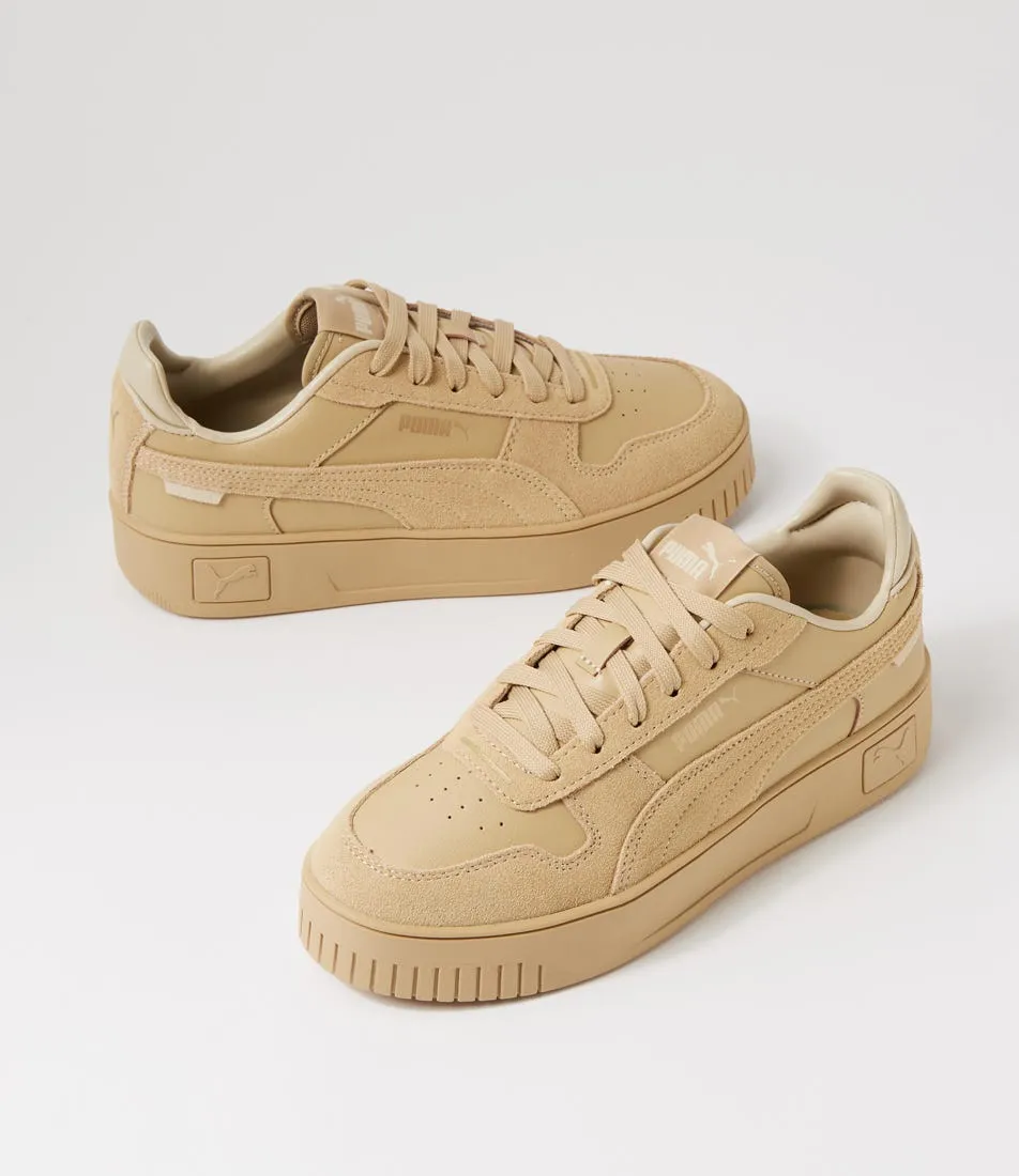 PUMA Carina Street Sd Tan Gold Sneakers