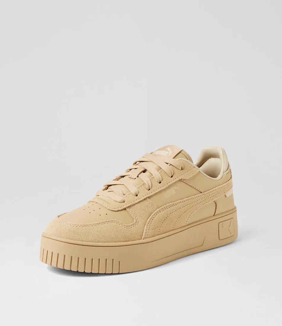 PUMA Carina Street Sd Tan Gold Sneakers