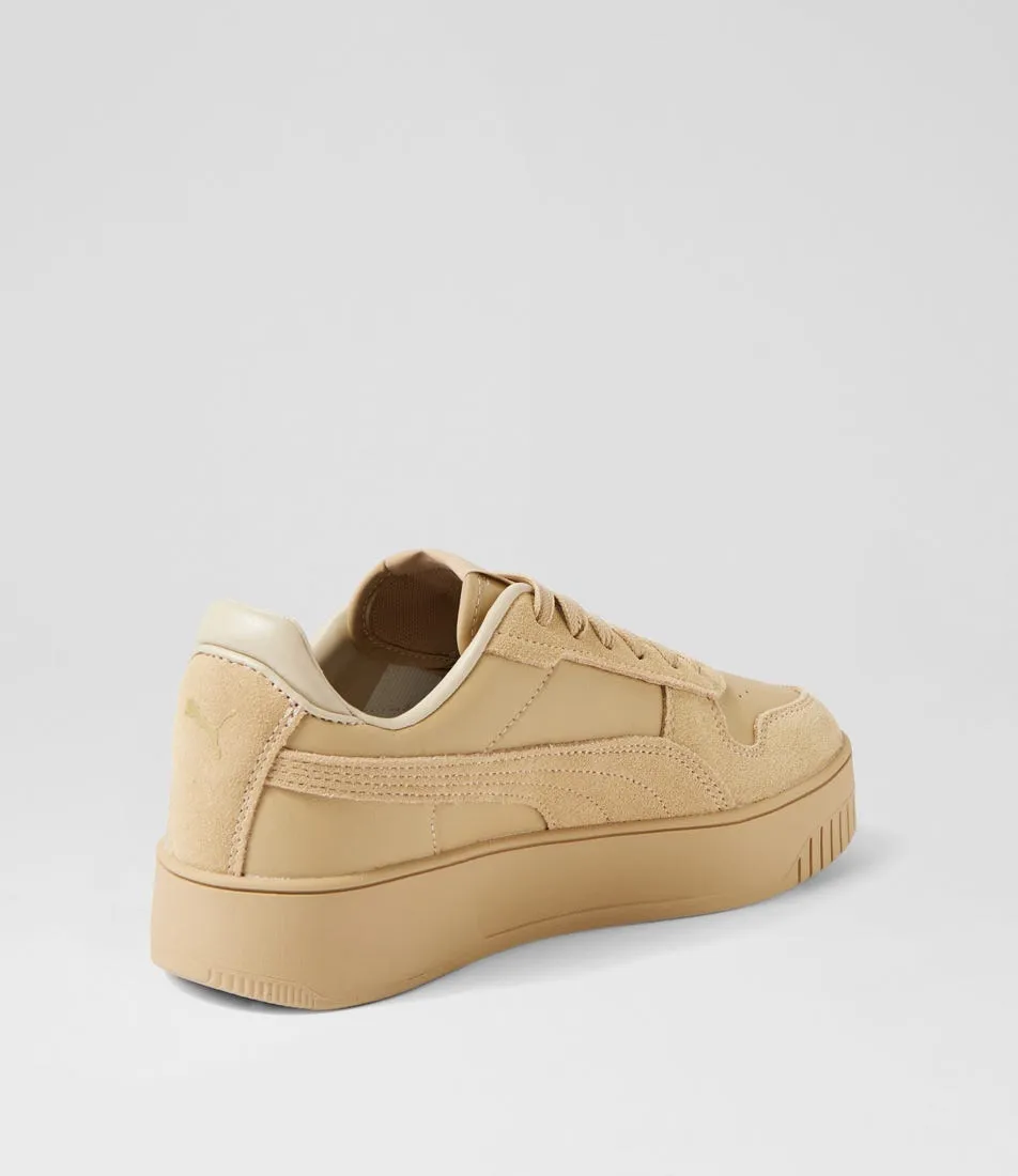 PUMA Carina Street Sd Tan Gold Sneakers