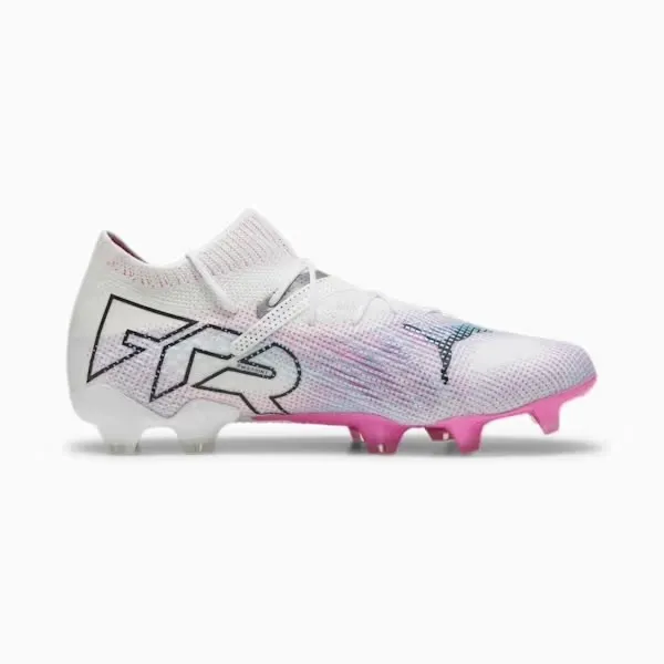 PUMA Future 7 Ultimate FG/AG (White/Pink/Blue)