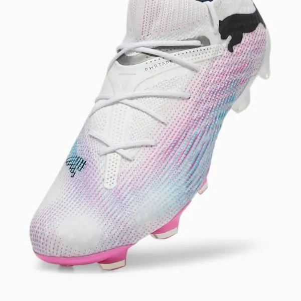 PUMA Future 7 Ultimate FG/AG (White/Pink/Blue)