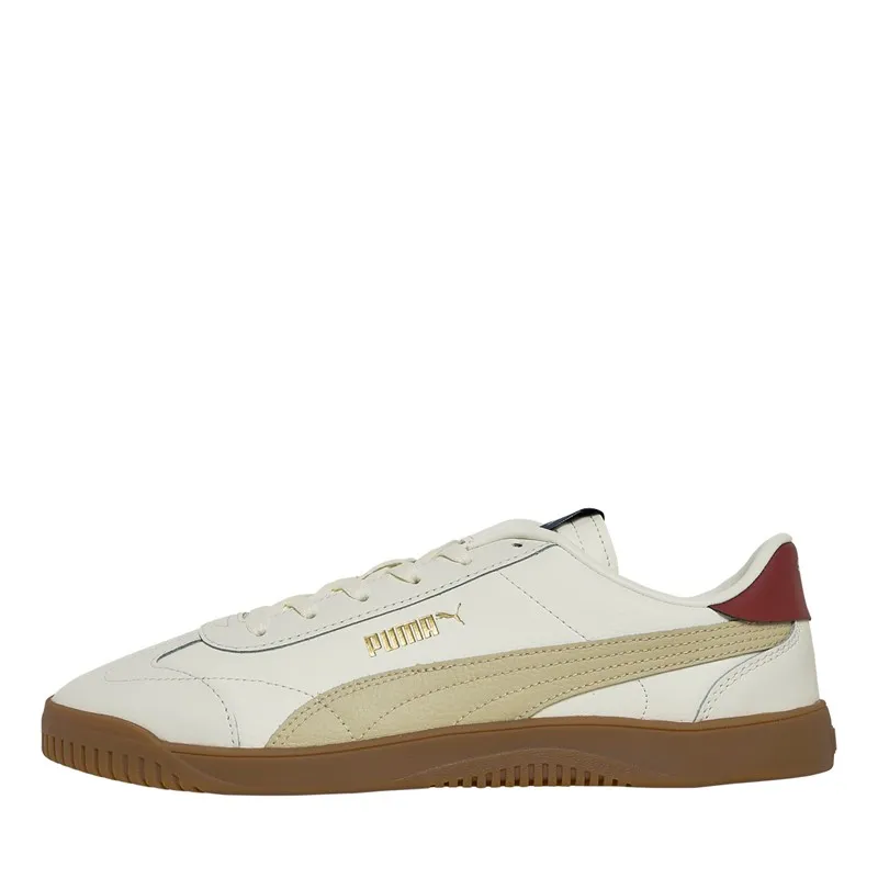 Puma Mens Club 5V5 Trainers White/Red/Clyde