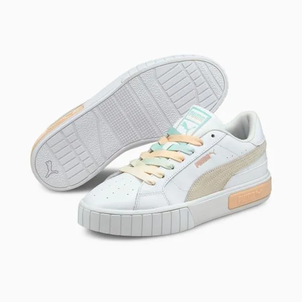 PUMA - Women - W Cali Star Gloaming - White/Blue/Tan