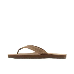 Rainbow Sandals Womens Premier Lthr Single Layer Arch W Dark Brown