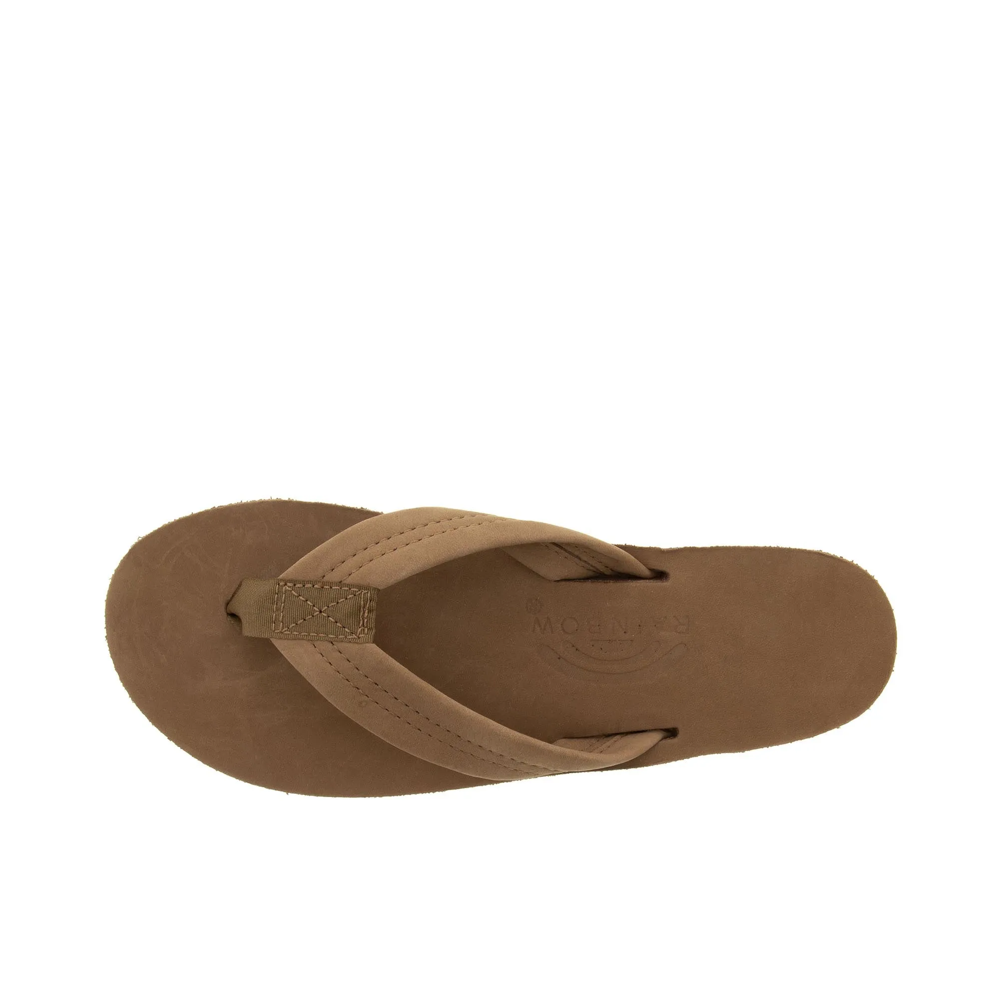 Rainbow Sandals Womens Premier Lthr Single Layer Arch W Dark Brown