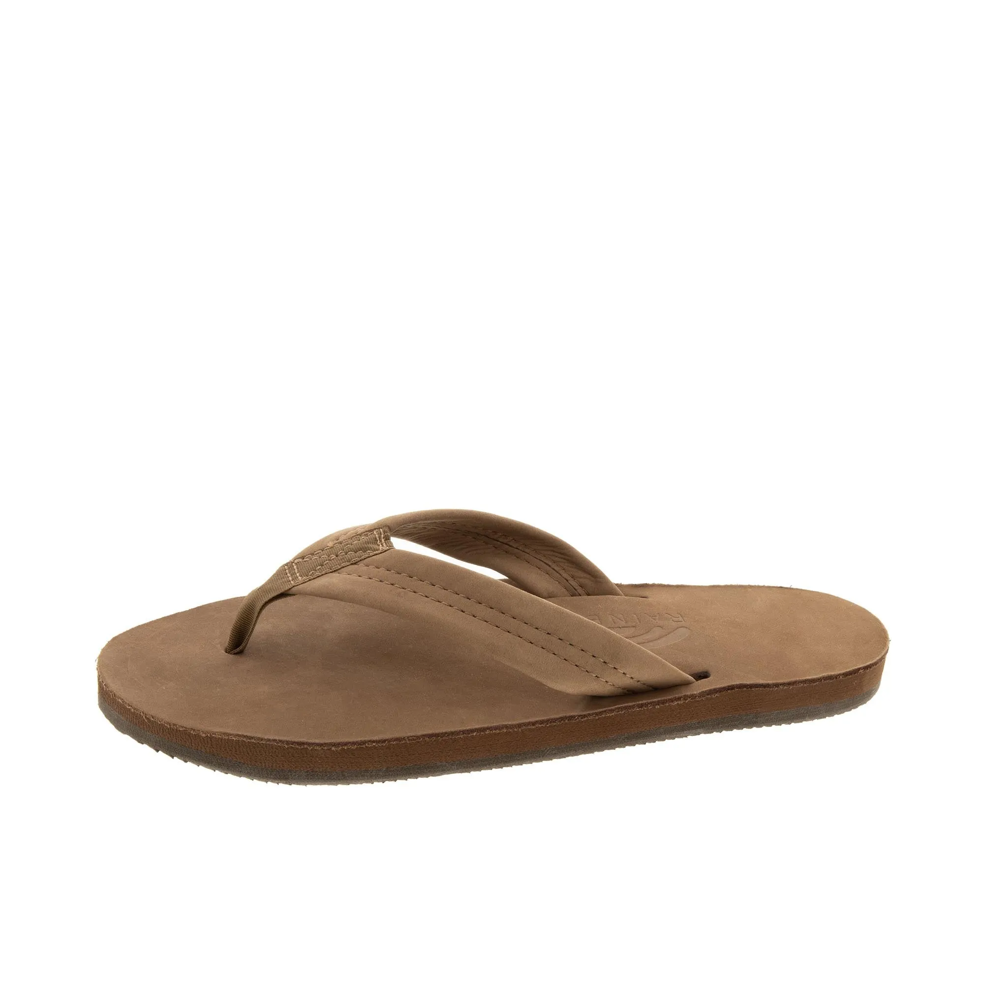 Rainbow Sandals Womens Premier Lthr Single Layer Arch W Dark Brown