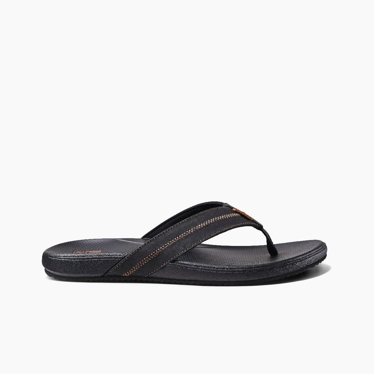 Reef Cushion Phantom 2.0 LE Mens Sandals Leather Strap - Black