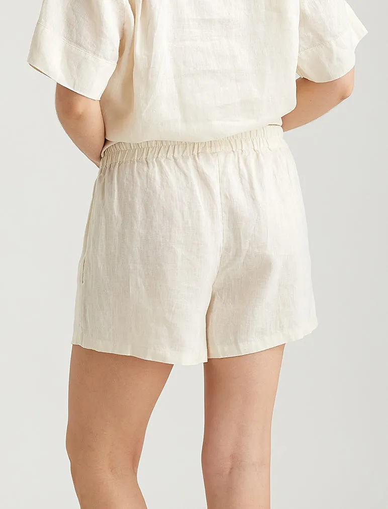 Resort Linen Boxer Short