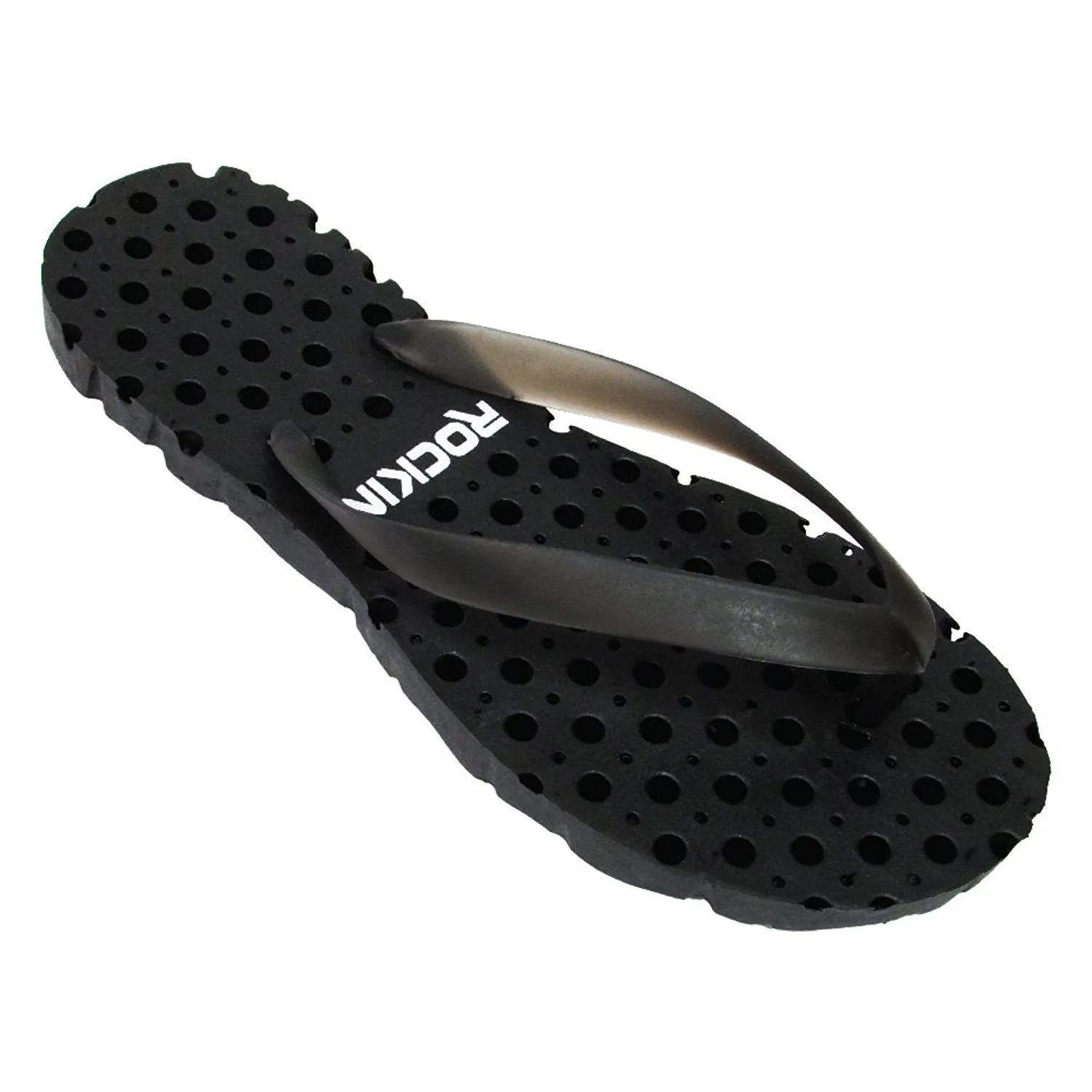 Rockin Women's Honeycomb Flip Flops Water Flo Thru Sole Sandals