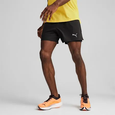 RUN VELOCITY ULTRAWEAVE 2-in-1 Men's Running Shorts | PUMA Black | PUMA SHOP ALL PUMA | PUMA 