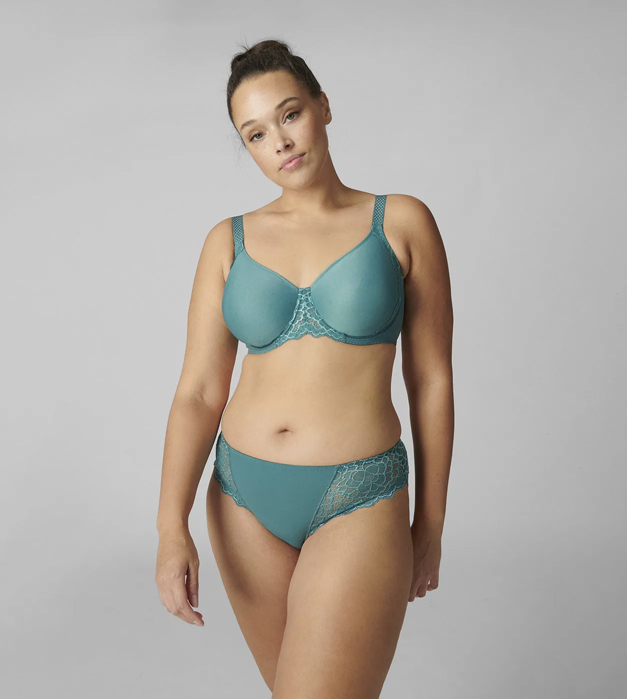 Simone Perele - Caresse Bikini Brief | Boreal Green