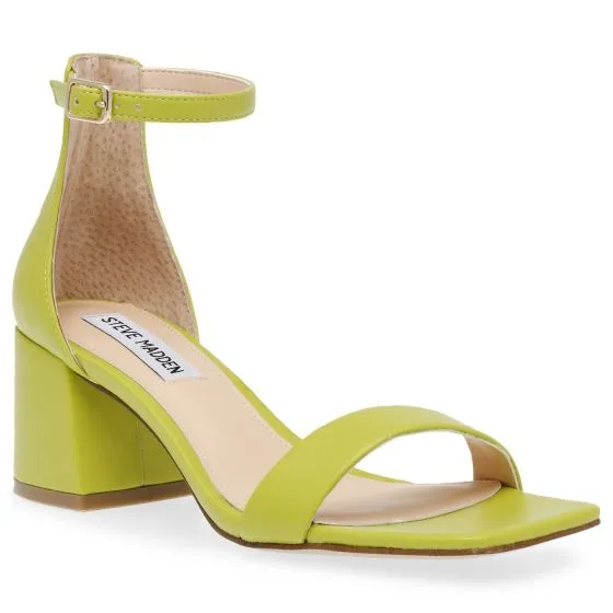 Steve Madden W' Low Tide Lime Lea Recycled Action Sandals