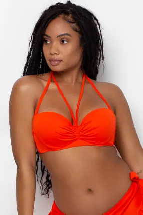 Swim Secret Halter Bikini Top | Hot Fire