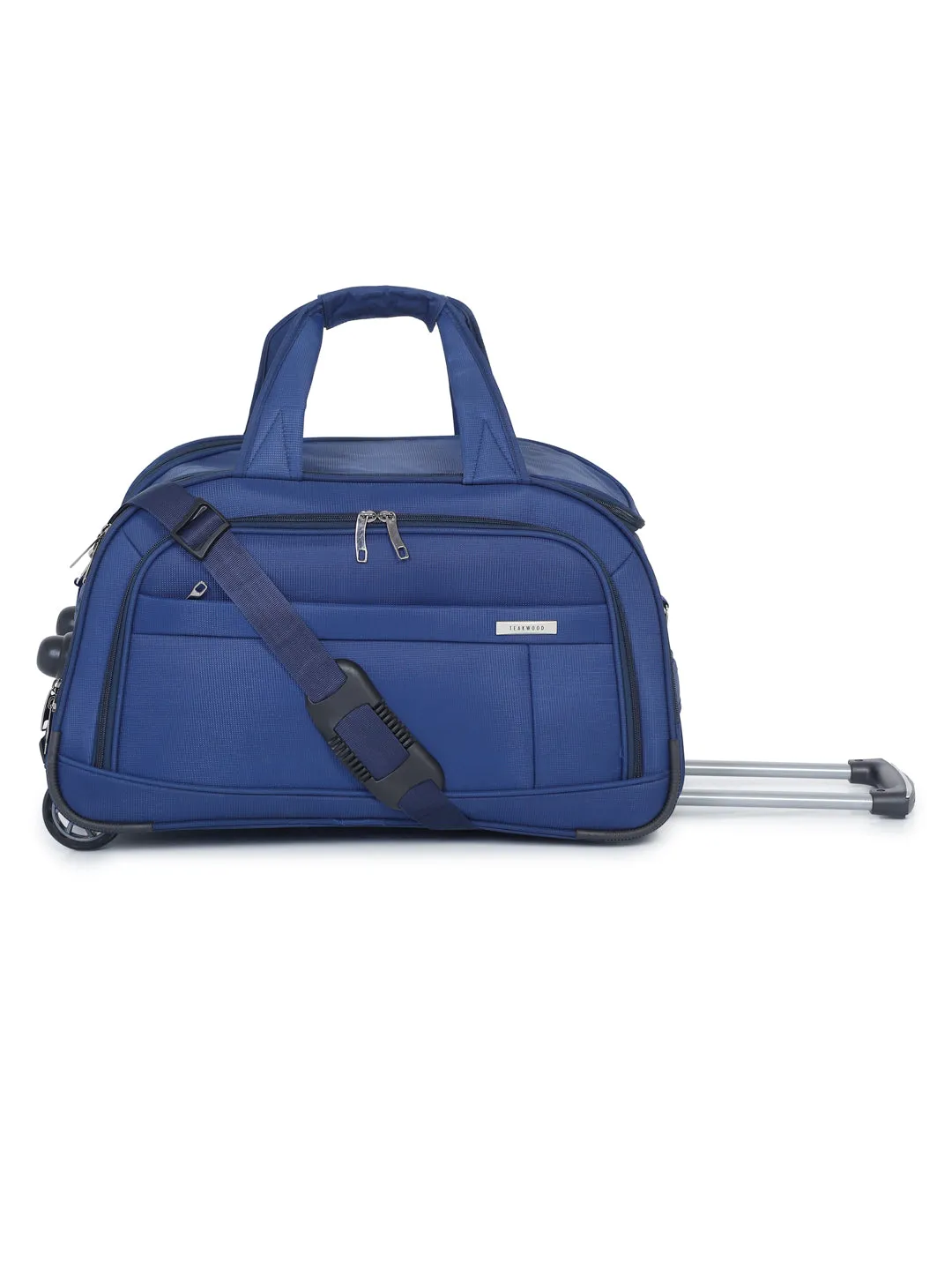 Teakwood Large Trolley Bag - Blue