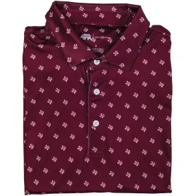 Texas A&M Printed Performance Polo