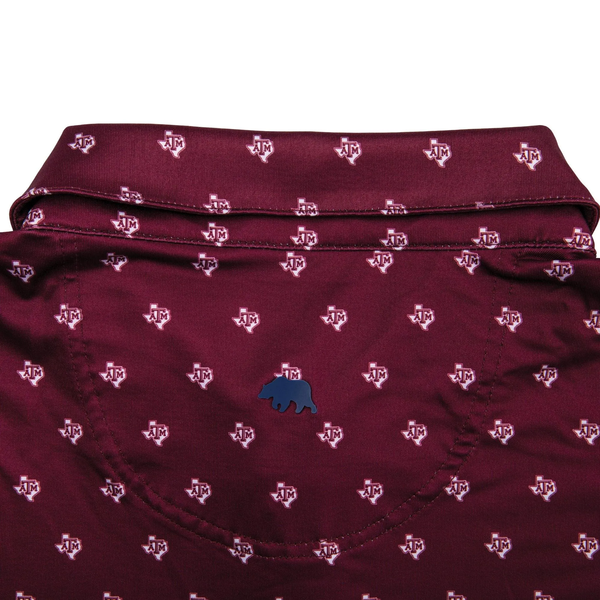 Texas A&M Printed Performance Polo