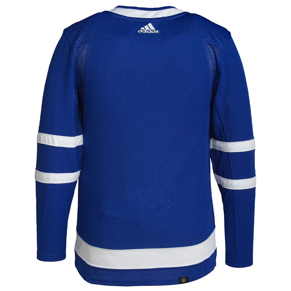 TORONTO MAPLE LEAFS ADIDAS ADIZERO PRIMEGREEN AUTHENTIC BLUE HOME JERSEY