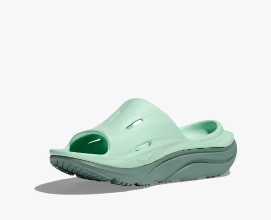 Unisex Hoka Ora recovery Slide 3 (Mist Green/Trellis)