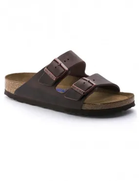 Women's Arizona Leather Sandals - Oiled Habana Brown (Narrow Fit)