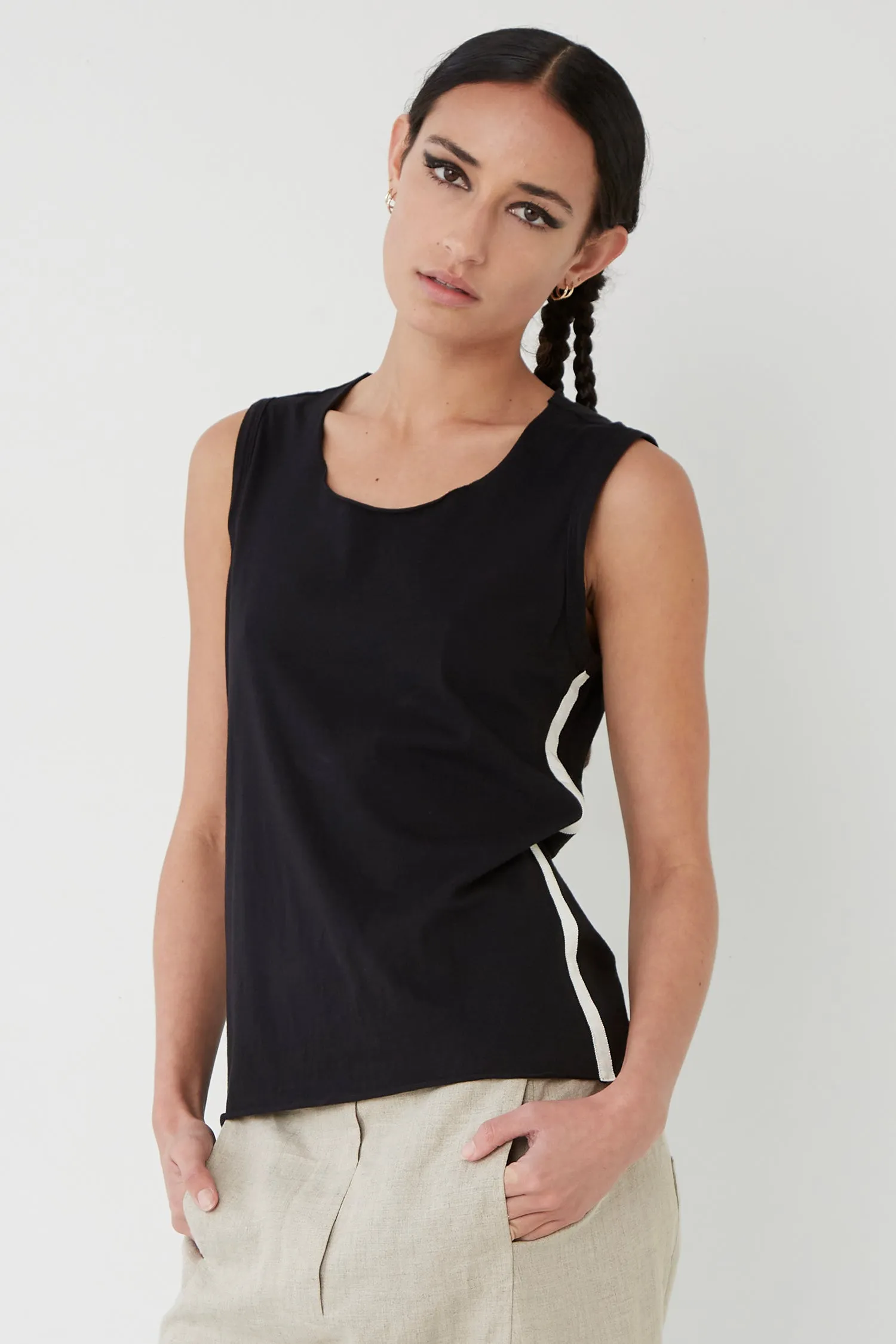  Zambesi      Half Time Tank - Nero 